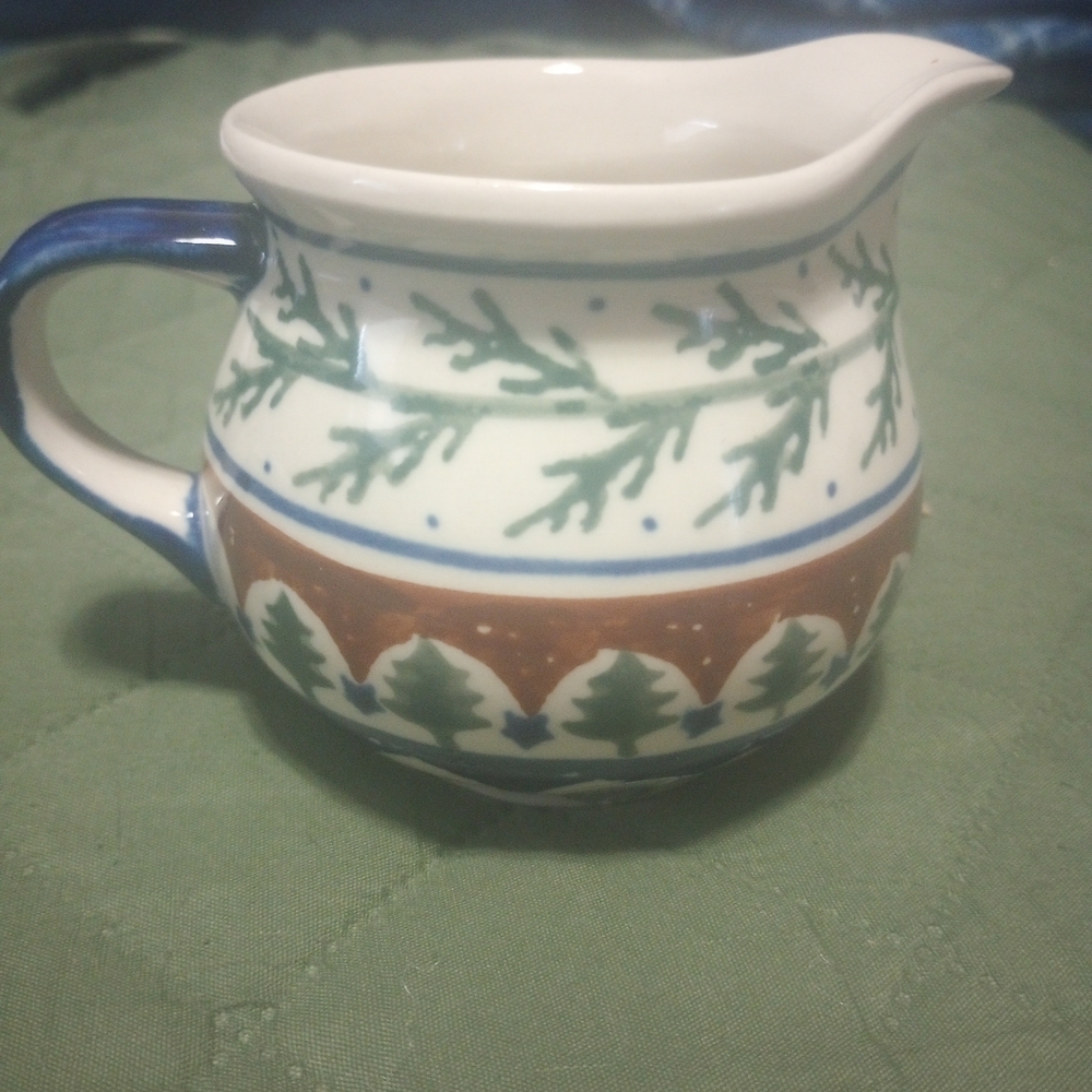 Boleslawiec Ceramic Creamer